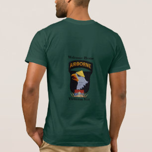 101st ABN Airborne Screaming Eagles Vietnam war T-Shirt