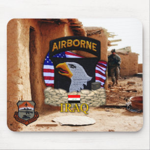 101st ABN DIV Airborne Division Screaming Eagles Mouse Mat