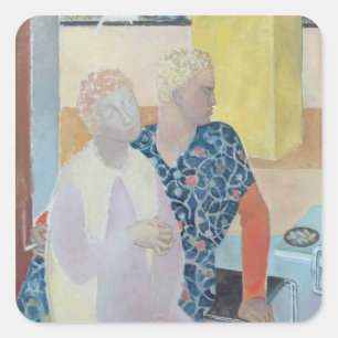 101st Afternoon with Penelope Square Sticker