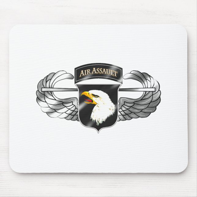 101st Air Assault Screaming Eagles Mouse Mat (Front)