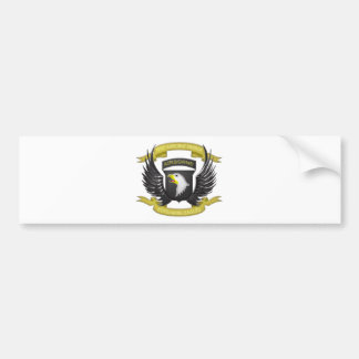 101st Airborne 3D Bumper Sticker
