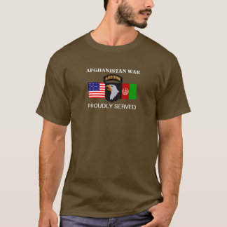 101ST AIRBORNE AFGHANISTAN WAR LONG SLEEVE T-SHIRT