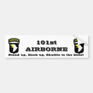 101st Airborne Bumper Sticker