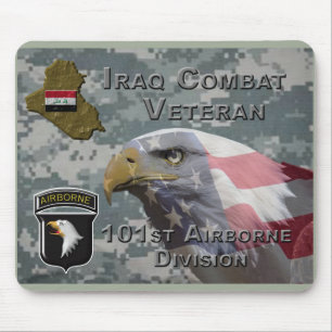 101st Airborne Div Iraq Combat Veteran Mouse Mat