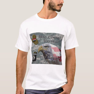 101st Airborne Div Iraq Combat Veteran T-Shirt
