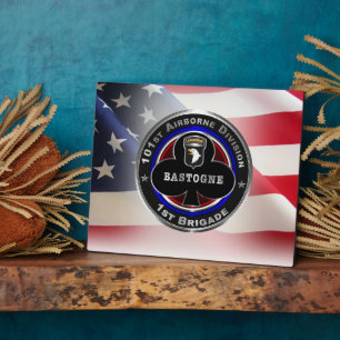 101st  Airborne Division 1st Brigade Plaque