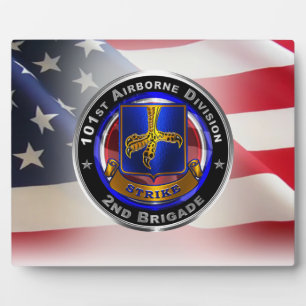 101st  Airborne Division 2nd Brigade Plaque
