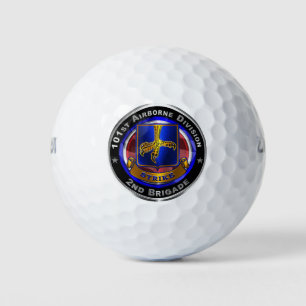 101st Airborne Division 2nd Brigade ‘STRIKE’ Golf Balls