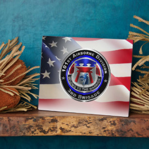 101st Airborne Division 3rd Brigade Plaque