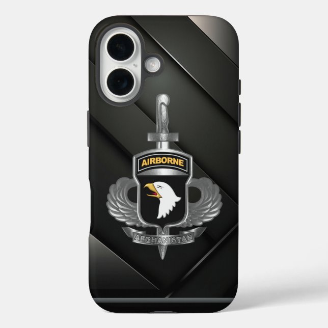 101st Airborne Division Afghanistan Veteran  Case-Mate iPhone Case (Back)