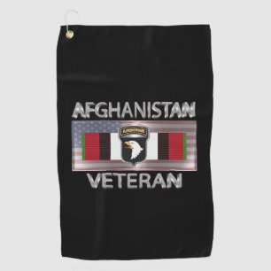 101st Airborne Division Afghanistan Veteran Golf Towel