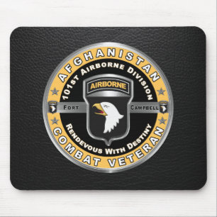 101st Airborne Division Afghanistan Veteran  Mouse Mat