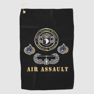 101st  Airborne Division Air Assault Golf Towel