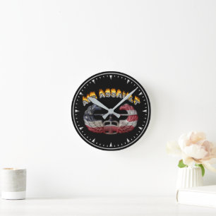 101st Airborne Division Air Assault  Round Clock