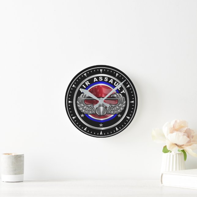 101st Airborne Division Air Assault  Round Clock (Home)