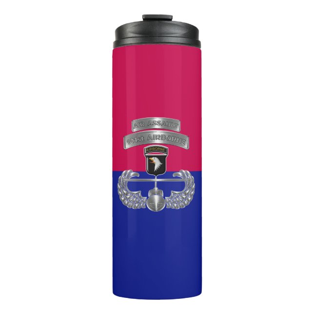101st Airborne Division Air Assault Thermal Tumbler (Front)