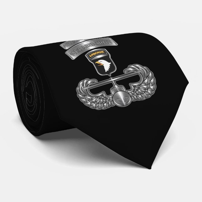 101st Airborne Division  Air Assault Tie (Rolled)