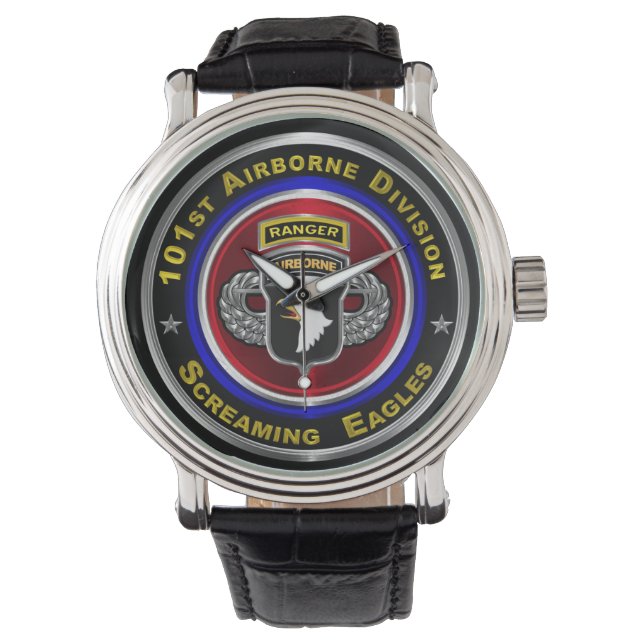 101st Airborne Division Airborne Ranger Watch (Front)