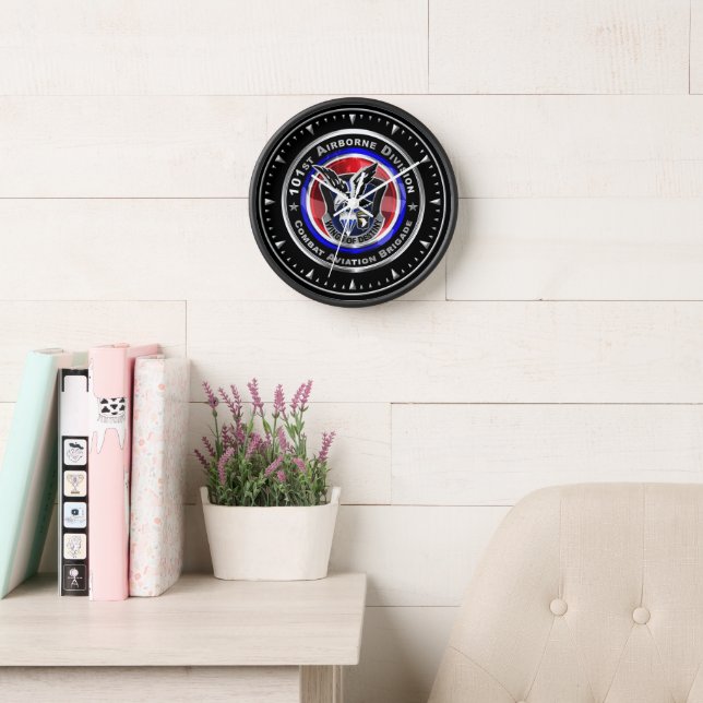 101st Airborne Division Aviation Brigade  Clock (Reading Room)