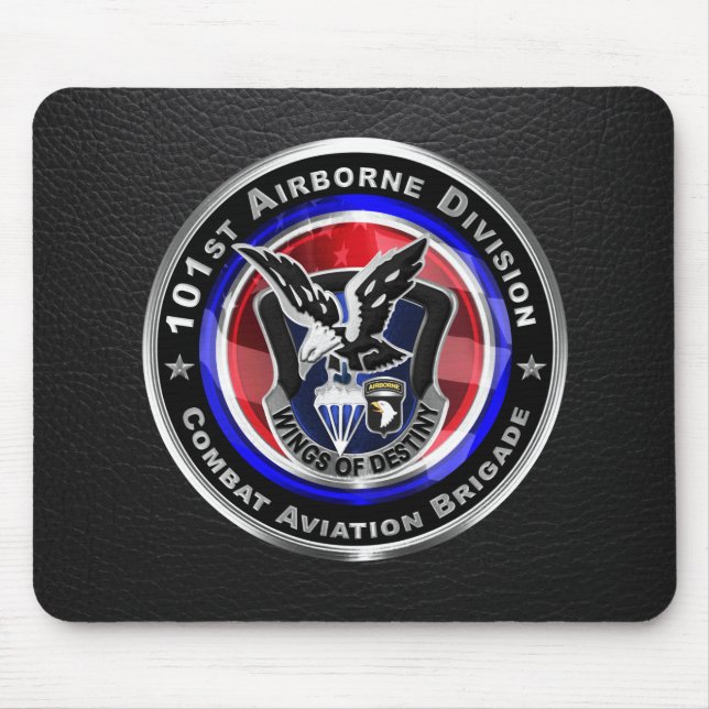 101st Airborne Division Aviation Brigade Mouse Mat (Front)