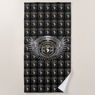 101st Airborne Division  Beach Towel