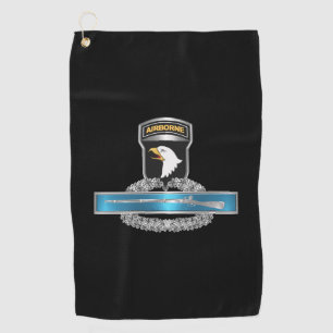101st  Airborne Division CIB Golf Towel