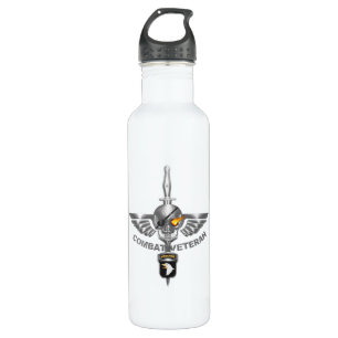 101st Airborne Division Combat Veteran 710 Ml Water Bottle