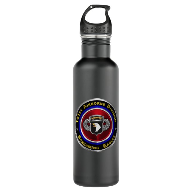 101st Airborne Division Customised 710 Ml Water Bottle (Front)