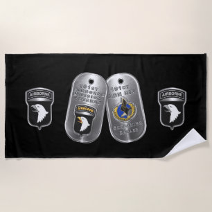  101st Airborne Division Customised Beach Towel