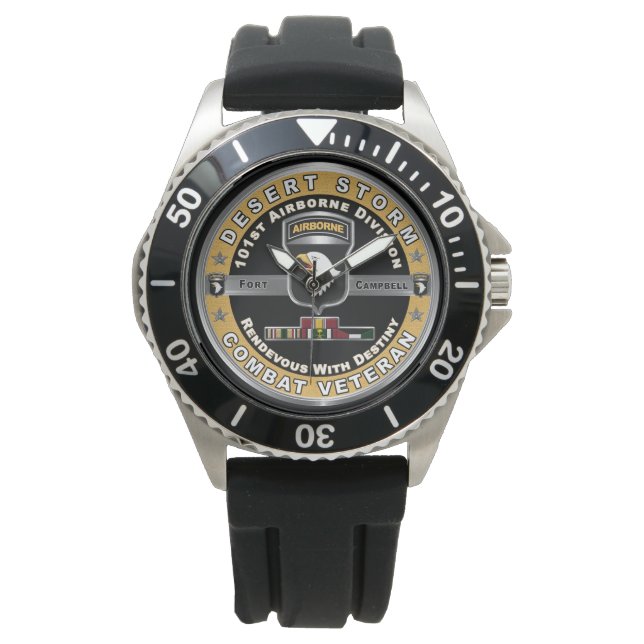 101st Airborne Division Desert Storm Veteran Watch (Front)
