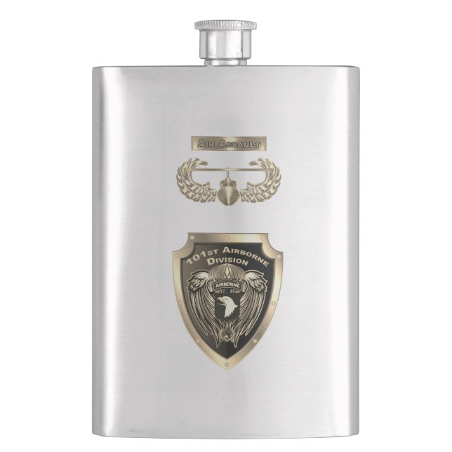 101st Airborne Division  Flask (Front)