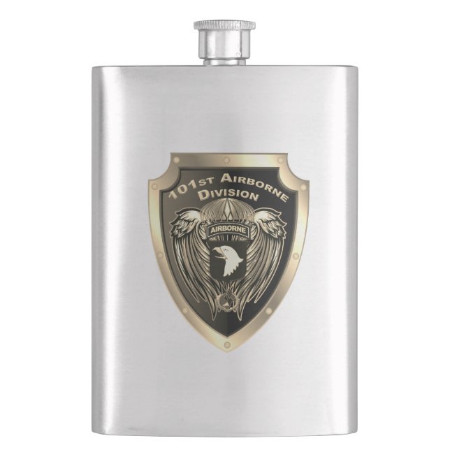 101st Airborne Division  Flask (Front)