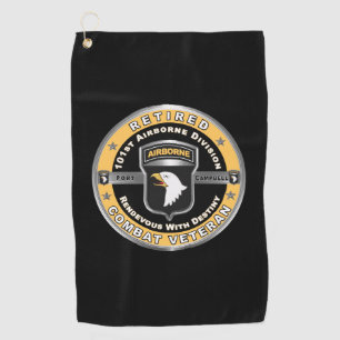 101st Airborne Division Golf Towel