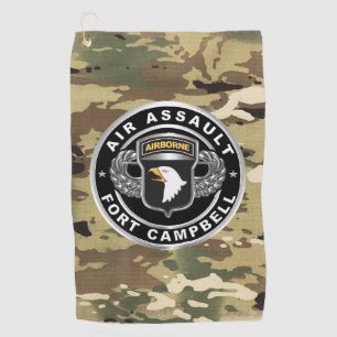 101st  Airborne Division  Golf Towel
