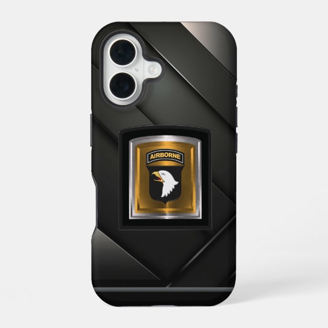 101st Airborne Division  iPhone 16 Case (Back)