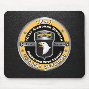 101st Airborne Division Iraq Veteran Mouse Mat