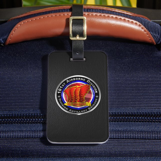 101st Airborne Division    Luggage Tag (Front Insitu 2)