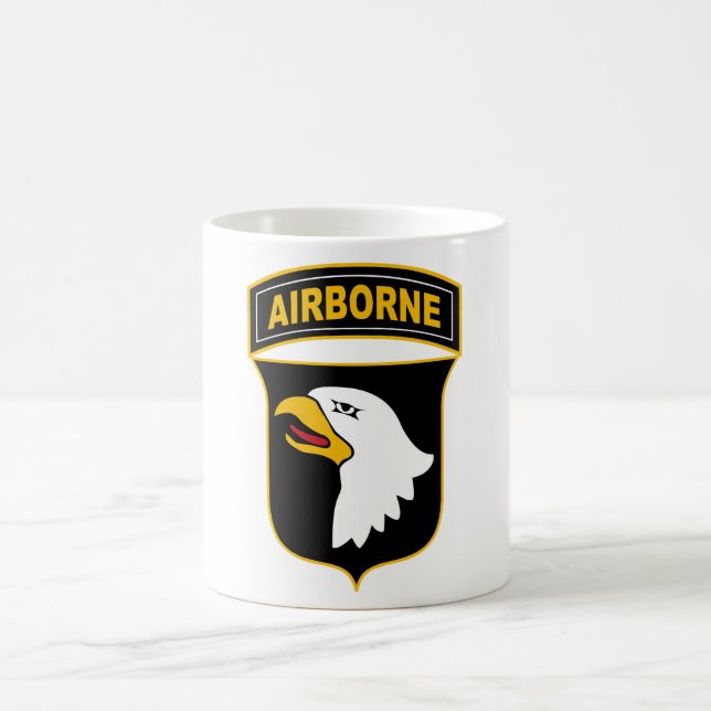 101st Airborne Division Military Veteran Coffee Mug (Center)