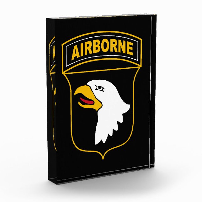 101st Airborne Division Military Veteran Photo Block (Left)