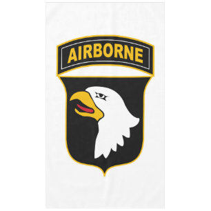 101st Airborne Division Military Veteran Tablecloth