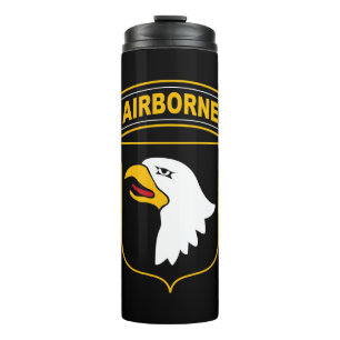 101st Airborne Division Military Veteran Thermal Tumbler