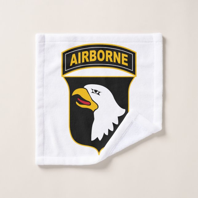 101st Airborne Division Military Veteran Wash Cloth (Wash Cloth)