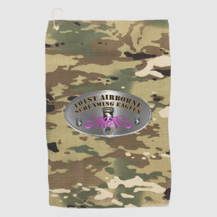 101st Airborne Division MOM Golf Towel