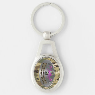 101st Airborne Division Mom Key Ring