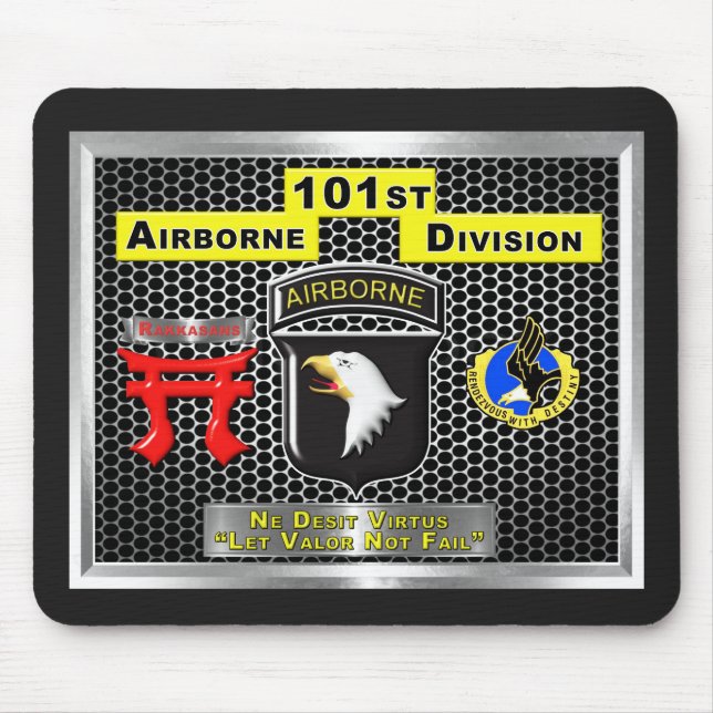  101st Airborne Division Mouse Mat (Front)