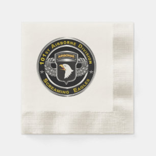 101st Airborne Division  Napkin