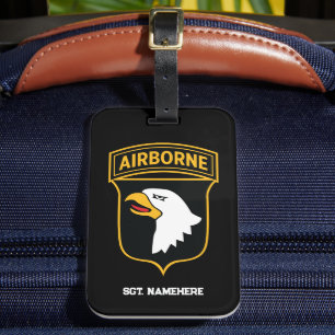 101st Airborne Division Personalizable Luggage Tag