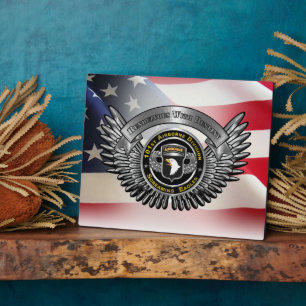 101st Airborne Division  Plaque