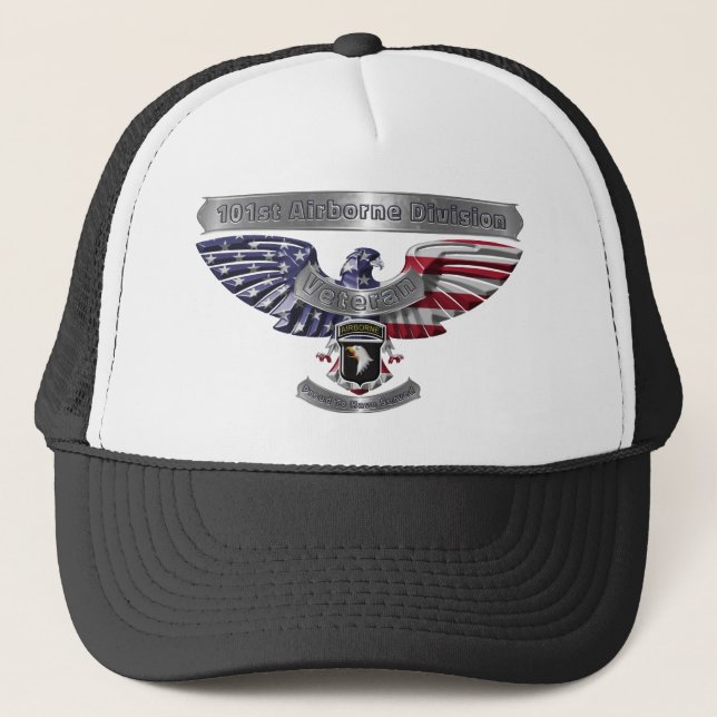 101st Airborne Division “Proud To Have Served” Trucker Hat (Front)
