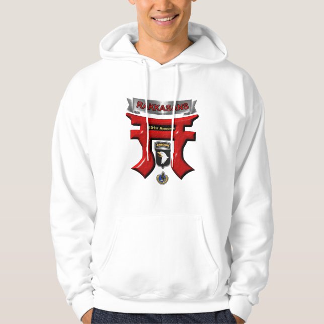 101st Airborne Division "Rakkasans" Hoodie (Front)